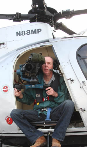 Martin has filmed all over the world and is experienced at getting the perfect footage
